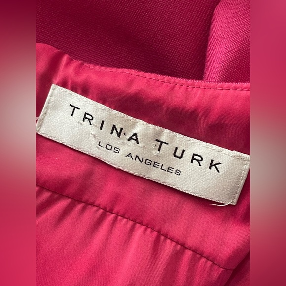TRINA TURK Romanced pink rose sheath dress Size 4 - Picture 6 of 7